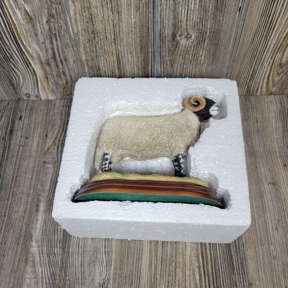 Vintage Border Fine Arts 1994 Swaledale Ram Figurine - Picture 2 of 7